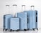 VIPTOUR ABS Hardside 4Pcs Trolley Luggage Set Spinner Wheels With Number Lock 20/24/28/32 Inches