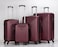 STARGOLD Luggage 4 Pcs Hardside Luggage Set Spinner 4 Wheels Number Lock Luggage Trolley 20/24/28/32 Inches