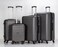 STARGOLD Luggage 4 Pcs Hardside Luggage Set Spinner 4 Wheels Number Lock Luggage Trolley 20/24/28/32 Inches