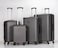 STARGOLD Luggage 4 Pcs Hardside Luggage Set Spinner 4 Wheels Number Lock Luggage Trolley 20/24/28/32 Inches
