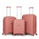 STARLIFE Trolley Luggage 3 Pieces Set PP Hard Side Bag 360 Degree Spinner Wheels Trolley Luggage Set With TSA Lock 20/24/28 Inches SL-PP2