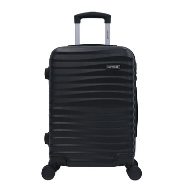 مجموعة حقائب سفر VIPTOUR ذات العجلات الصلبة المصنوعة من مادة ABS بعجلات دوارة مع قفل رقمي مقاس 20 بوصة