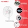 STARGOLD 10 Inch Small Fan Low Noise 3 Speed Rechargeable Fan 5000 mAh Lithium Battery