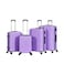 STARLIFE Luggage 4 Pcs Hardside Luggage Set Spinner 4 Wheels Number Lock Luggage Trolley 20/24/28/32 Inches