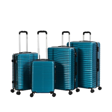 STARLIFE Luggage 4 Pcs Hardside Luggage Set Spinner 4 Wheels Number Lock Luggage Trolley 20/24/28/32 Inches