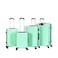 STARLIFE Luggage 4 Pcs Hardside Luggage Set Spinner 4 Wheels Number Lock Luggage Trolley 20/24/28/32 Inches