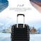 STARLIFE Luggage 4 Pcs Hardside Luggage Set Spinner 4 Wheels Number Lock Luggage Trolley 20/24/28/32 Inches
