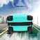 STARLIFE Luggage 4 Pcs Hardside Luggage Set Spinner 4 Wheels Number Lock Luggage Trolley 20/24/28/32 Inches