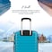 STARLIFE Luggage 4 Pcs Hardside Luggage Set Spinner 4 Wheels Number Lock Luggage Trolley 20/24/28/32 Inches
