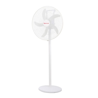 STARGOLD 18 Inch Rechargeable Oscillating Fan Table Fan Wall Fan Floor Fan Ceiling Fan With 4 SMD LED Light