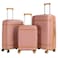 VIPTOUR Luggage Set of 3 PCS PP Softside 8 Wheels Travel Luggage Bag TSA Number Lock With Strong Zipper 20/24/28 Inches