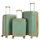 VIPTOUR Luggage Set of 3 PCS PP Softside 8 Wheels Travel Luggage Bag TSA Number Lock With Strong Zipper 20/24/28 Inches