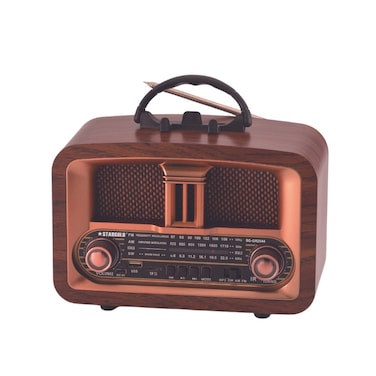 STARGOLD Portable Multifunction Radio, FM/AM/SW Radio, Powerful Speaker, USB/TF mp3 Music Player, Bluetooth TWS Connect, 2000mAh Big Battery SG-GR2044