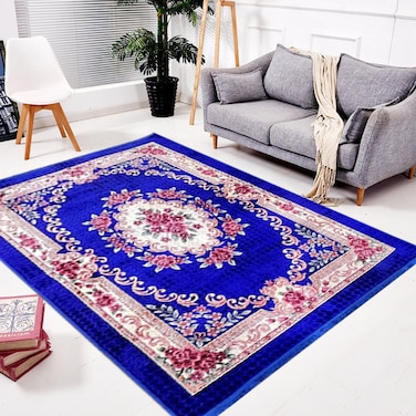 STARGOLD Luxurious Embossed Indoor Floor Carpet Bedroom and Living Room Rug Anti Slip Floor Carpets 200x300 cm