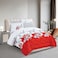 STARGOLD Microfiber Solid 6 Pieces Comforter Set Fitted Sheet, Pillow Sham, Pillow Case Comforter 240X220 CM King Size Mattress