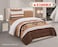 STARGOLD Microfiber Solid 6 Pieces Comforter Set Fitted Sheet, Pillow Sham, Pillow Case Comforter 240X220 CM King Size Mattress
