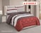 STARGOLD Microfiber Solid 6 Pieces Comforter Set Fitted Sheet, Pillow Sham, Pillow Case Comforter 240X220 CM King Size Mattress