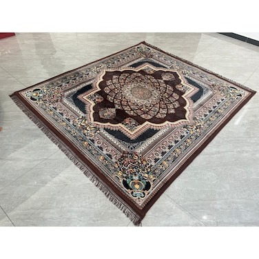 STARGOLD Portable Premium Carpet, High-Quality Premium Polyester Fabric, Foldable, Floral Design Carpets, Daily Use And Travel 180x200cm