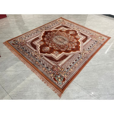 STARGOLD Portable Premium Carpet, High-Quality Premium Polyester Fabric, Foldable, Floral Design Carpets, Daily Use And Travel 180x200cm