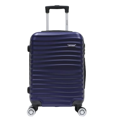 VIPTOUR Single ABS Hardside Trolley Luggage Set Spinner Wheels With Number Lock 20 Inches