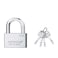 STARGOLD Padlock 70MM Top Security, Anti-Cut Hardened Steel Lock With 4 Keys, SG-LS70
