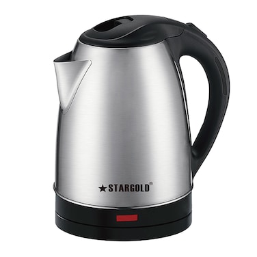 STARGOLD Electric Kettle 1.5L Capacity 1500W Quick Boil Stainless Steel Design - Efficient And Durable