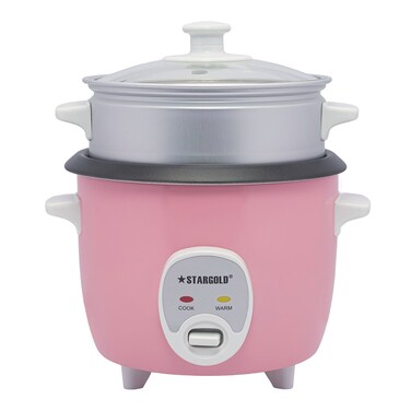 STARGOLD Electric Rice Cooker  0.6 L 300 W Pink SG-312