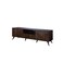 Brown TV unit, 180 x 40 x 44.5 cm