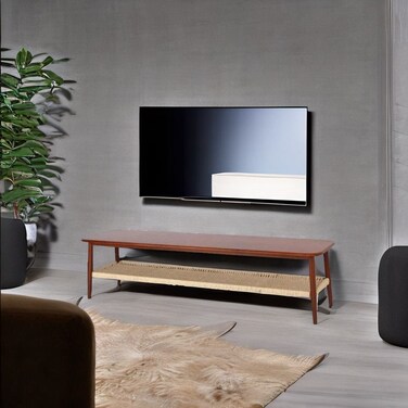 Brown TV unit 160 x 40 x 40 cm