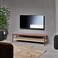 Brown TV unit 160 x 40 x 40 cm