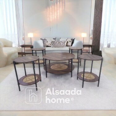 طقم طاولات خدمة - 5 قطع