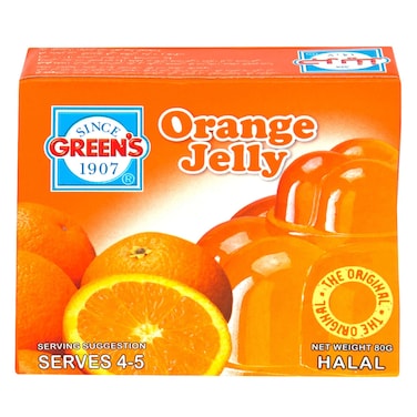 جرينز جيلي برتقال 80 جرام