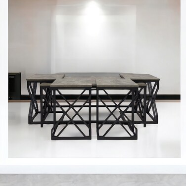 طقم طاولات قهوه  5  قطع