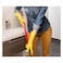 Vileda Super Grip Reusable Gloves M Flexible Waterproof Rubber Latex Tear-Proof Excellent Grip, Medium Size Yellow