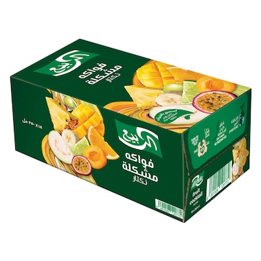 Al Rabie Fruit Cocktail Nectar 330ml Pack of 18