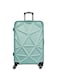 Matrix 8 Wheel Hard Case Check-in 20 inch Luggage Trolley - Green