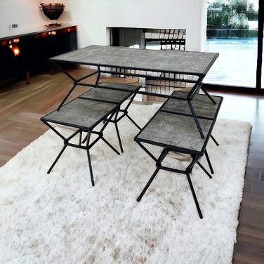 طقم طاولات شاي 5 قطع