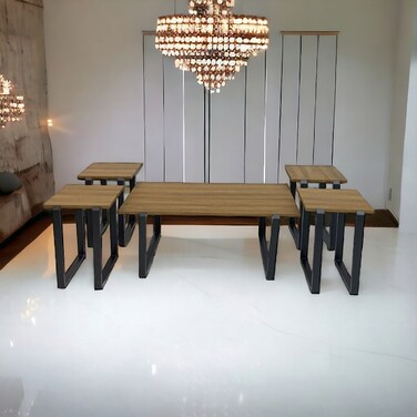 طاولات خدمة  5 قطع