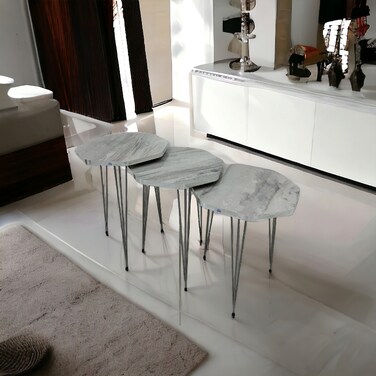 3-piece serving table set