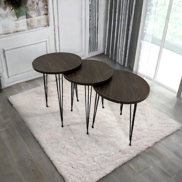 3-piece serving table set
