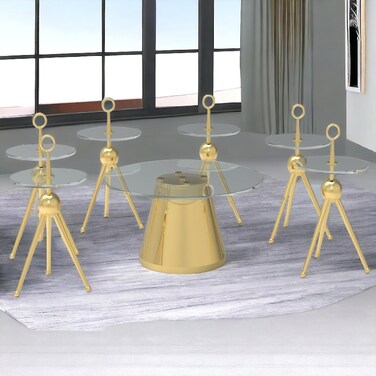 7-piece coffee table set