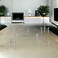 Acrylic floor tables set of 5 pieces
