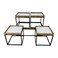 Wooden tea table set 5 pieces
