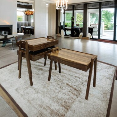 3-piece serving table set