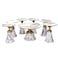 7-piece ceramic service table set