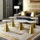 5-piece ceramic coffee table set