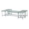 5-piece coffee table set with acrylic surface