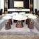 7-piece ceramic coffee table set