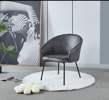 Oil single chair - 55 x 60 x 84 cm