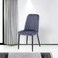 Gray single chair - 45 x 47 x 81 cm